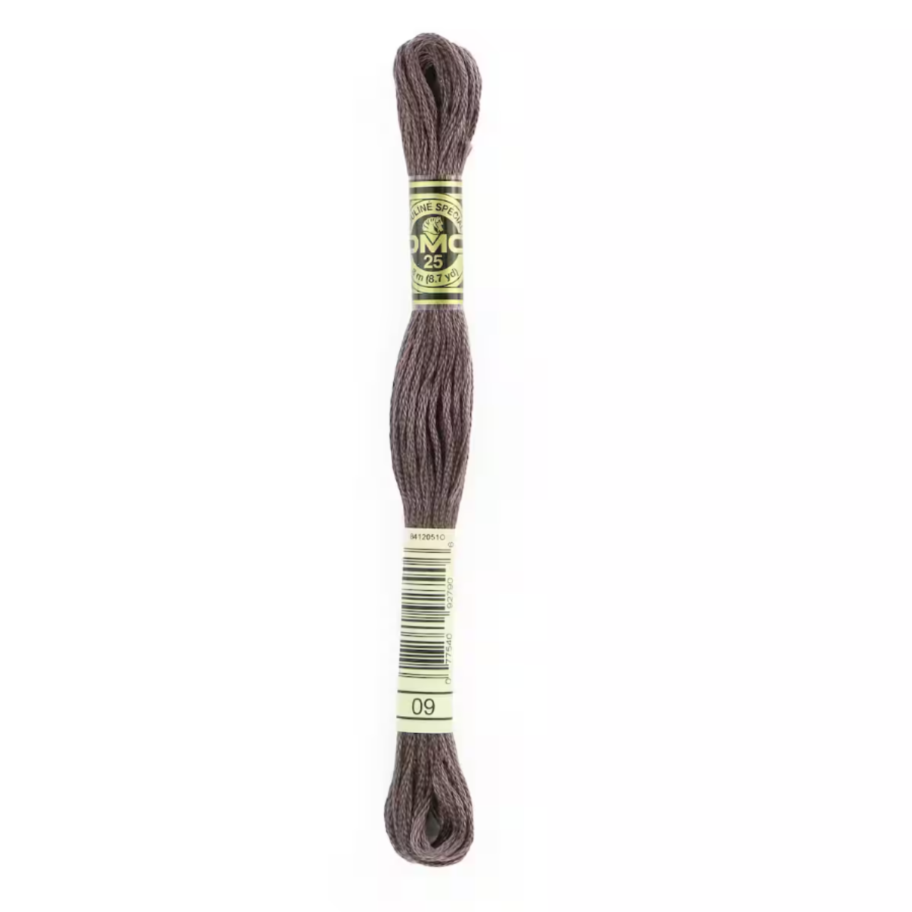 DMC 6 Strand Cotton Embroidery Floss #009 - Very Dark Cocoa