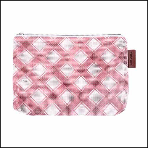 Mini Berry Plaid Project Bag-Cross Stitch-Millennial Fabrics-Millennial Fabrics