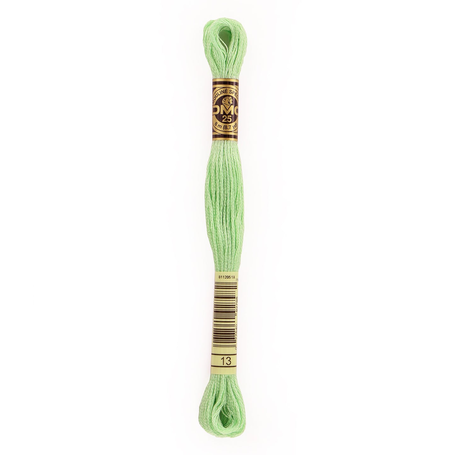 DMC 6 Strand Cotton Embroidery Floss #13 - Nile Green Medium Light