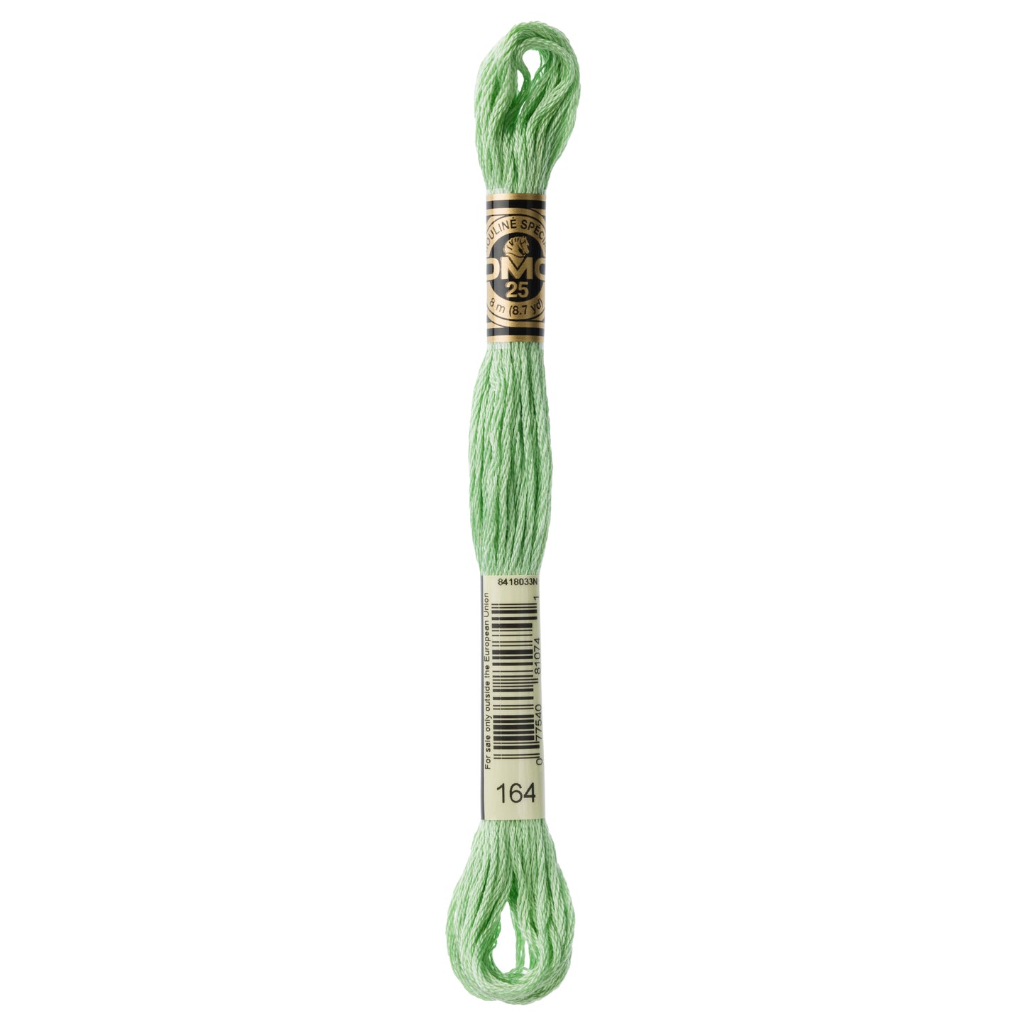 DMC 6 Strand Cotton Embroidery Floss #164 - Green Light