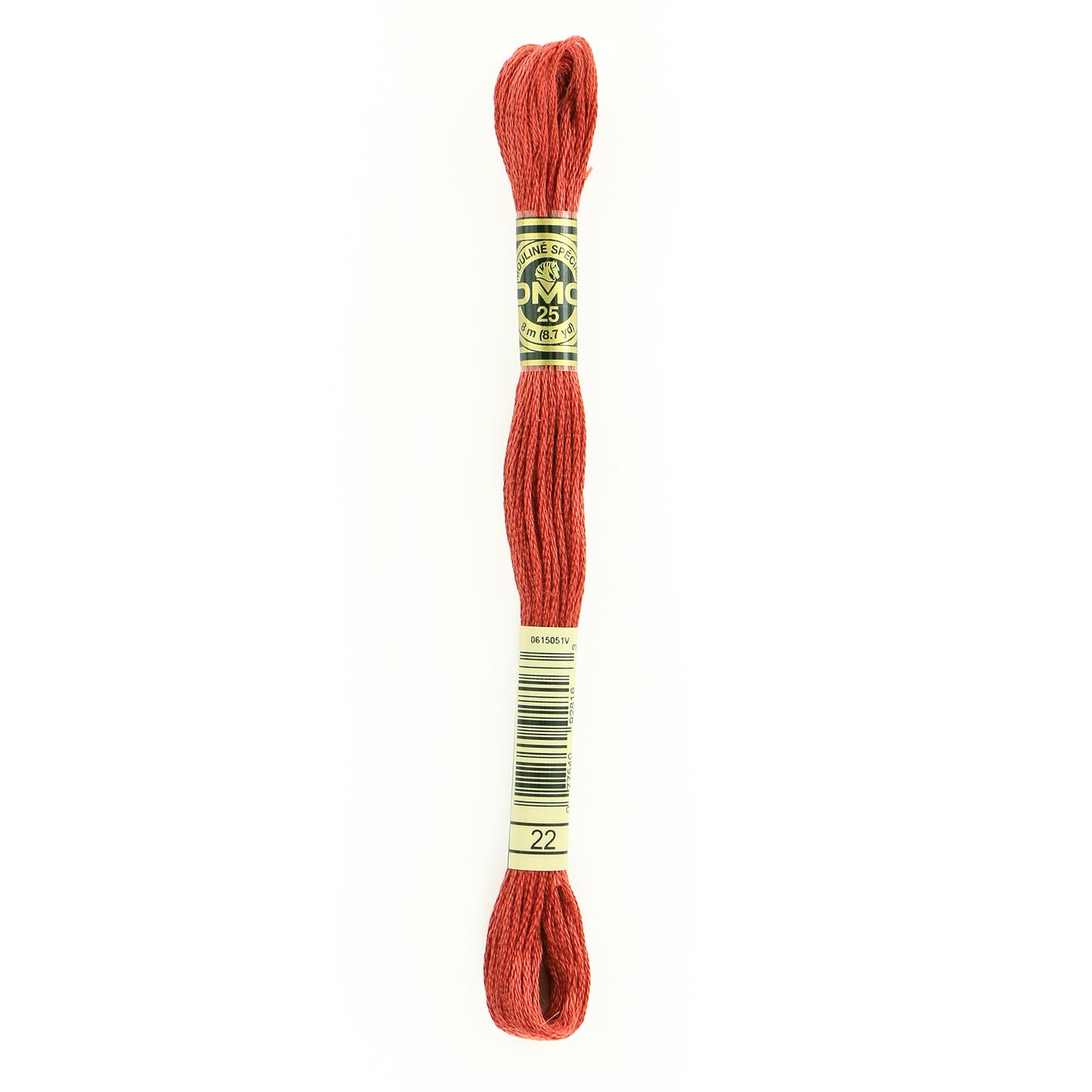 DMC 6 Strand Cotton Embroidery Floss #22 - Alizarian