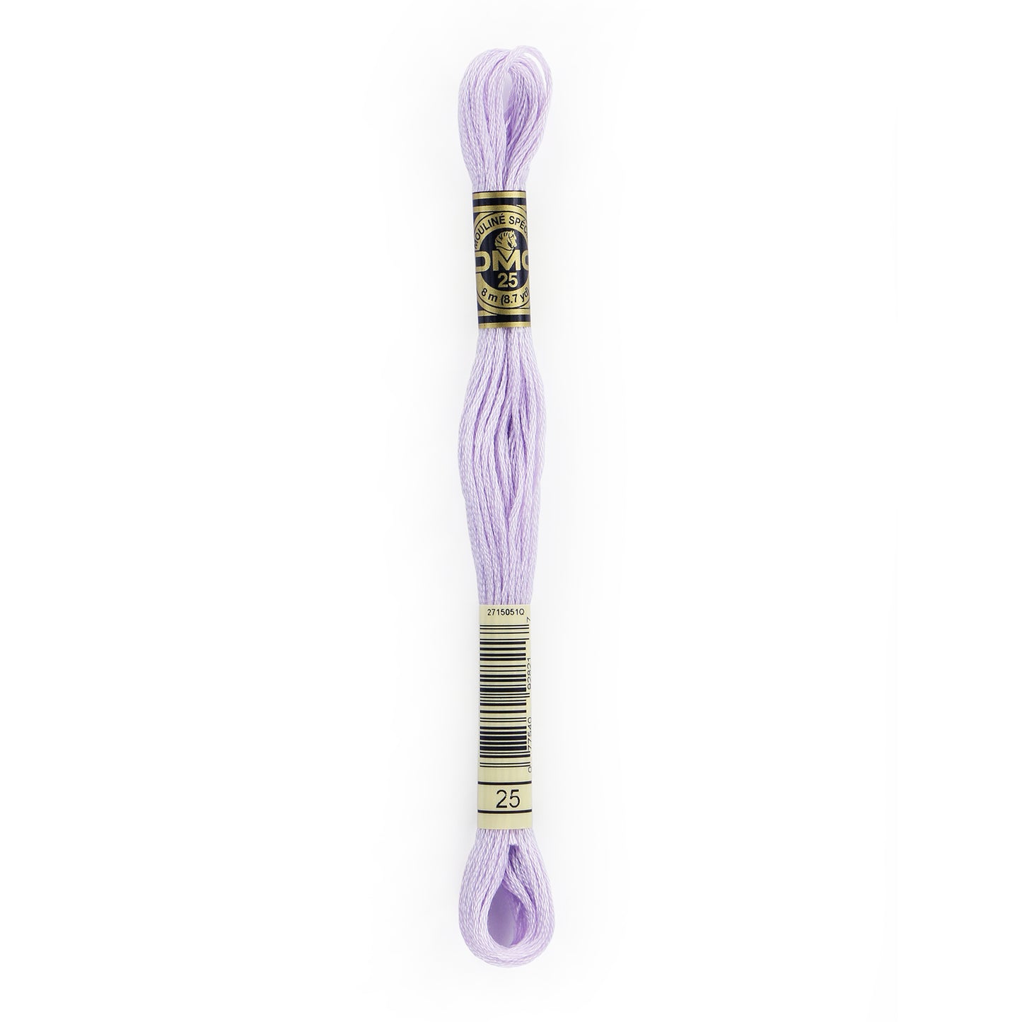 DMC 6 Strand Cotton Embroidery Floss #25 - Lavender Ultra Light-Cross Stitch-DMC Floss-Millennial Fabrics