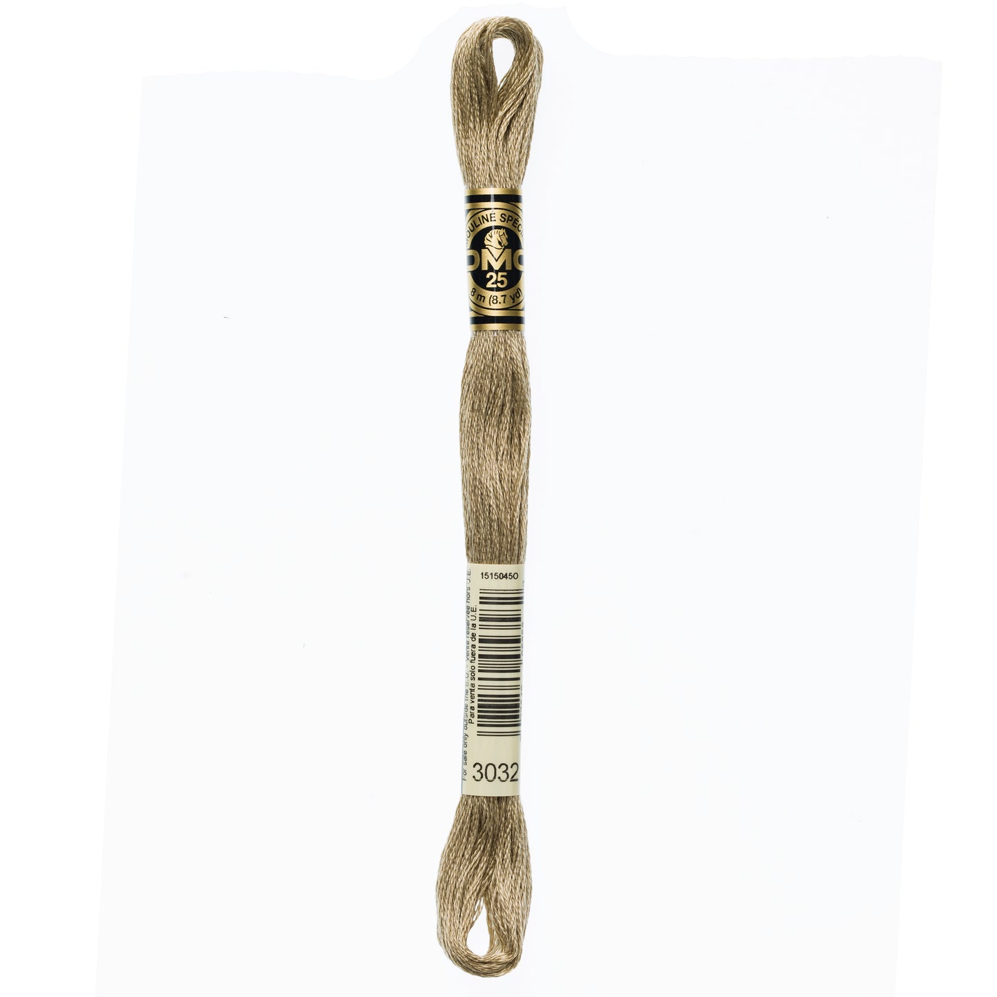 DMC 6 Strand Cotton Embroidery Floss #3032 - Mocha Brown Medium