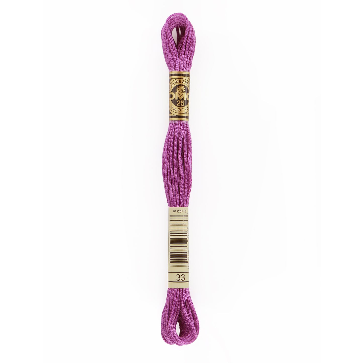 DMC 6 Strand Cotton Embroidery Floss #33 - Fuchsia-Cross Stitch-DMC Floss-Millennial Fabrics