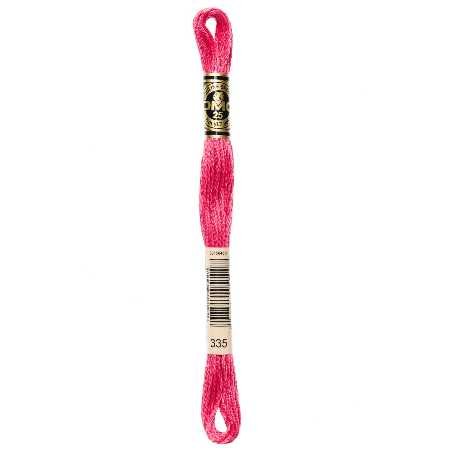 DMC 6 Strand Cotton Embroidery Floss #335 - Rose-Cross Stitch-DMC Floss-Millennial Fabrics