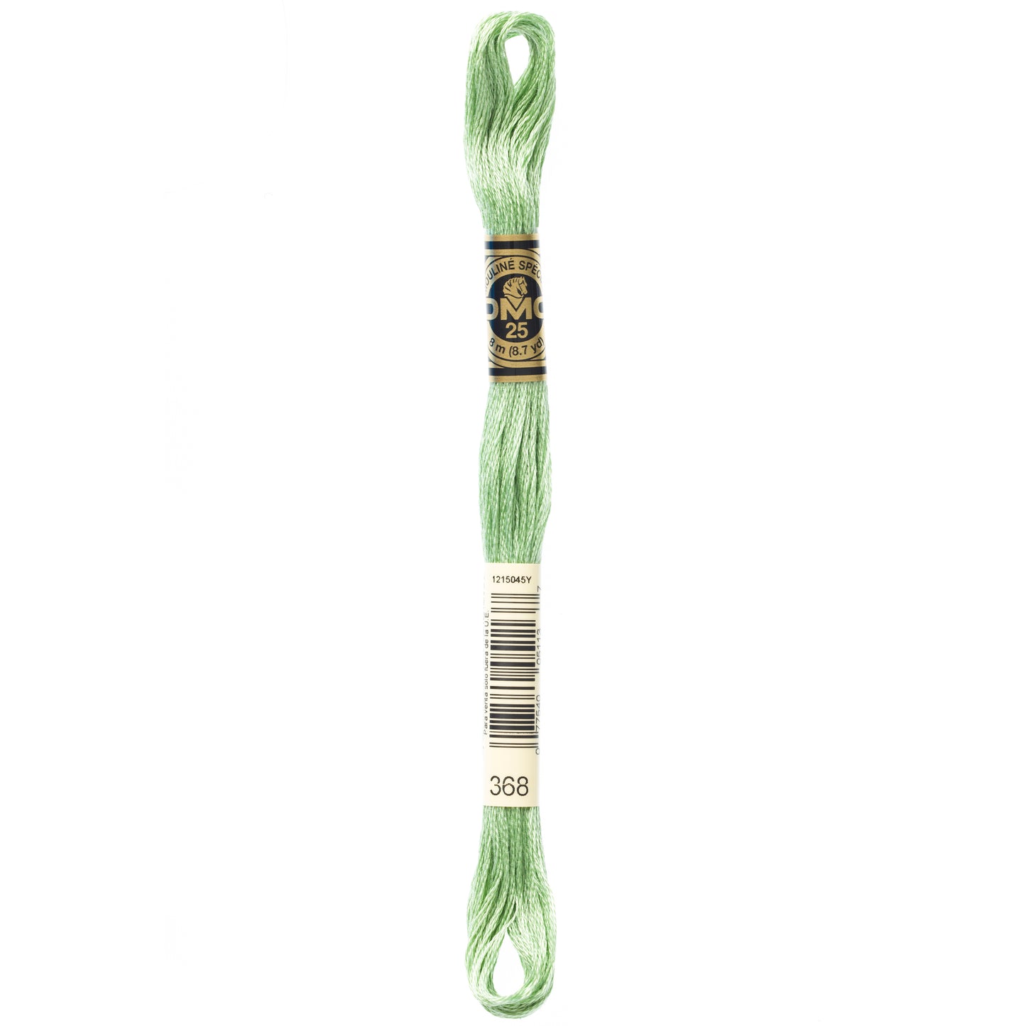 DMC 6 Strand Cotton Embroidery Floss #368 - Pistachio Green Light-Cross Stitch-DMC Floss-Millennial Fabrics