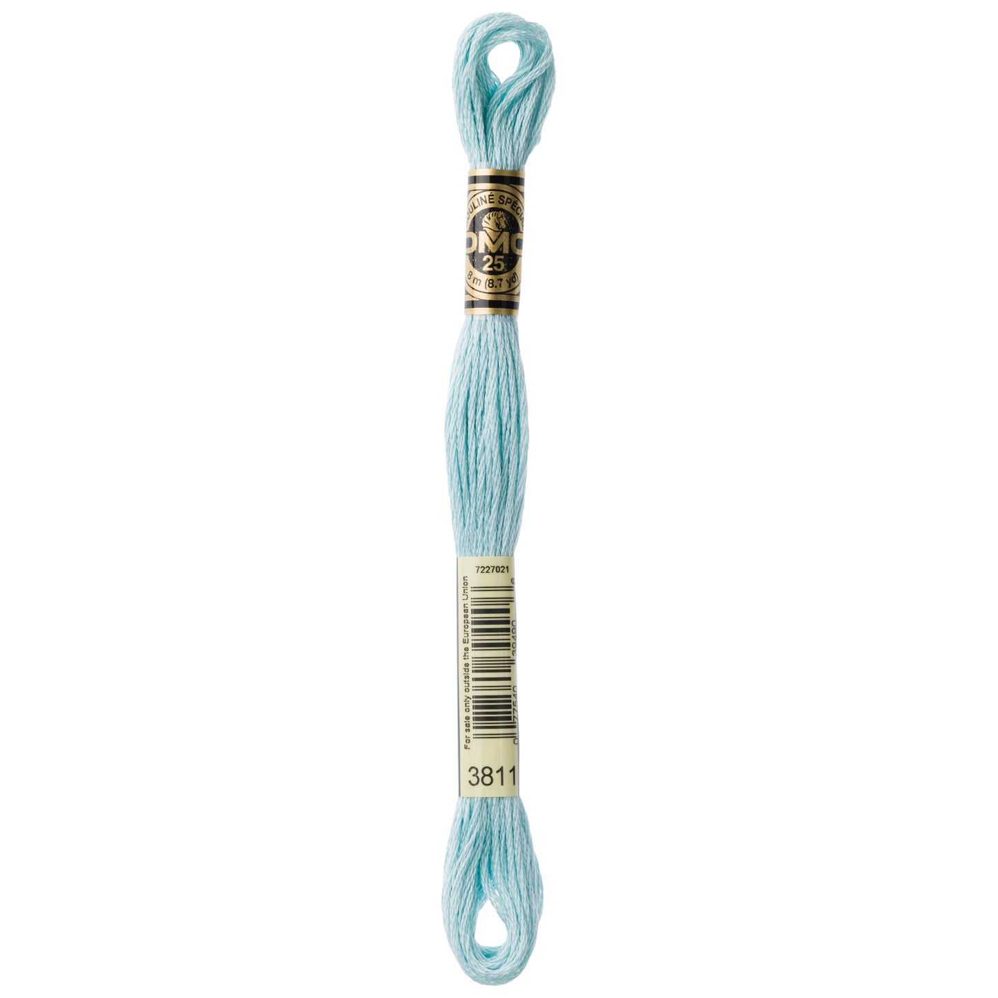DMC 6 Strand Cotton Embroidery Floss #3811 - Turquoise Very Light