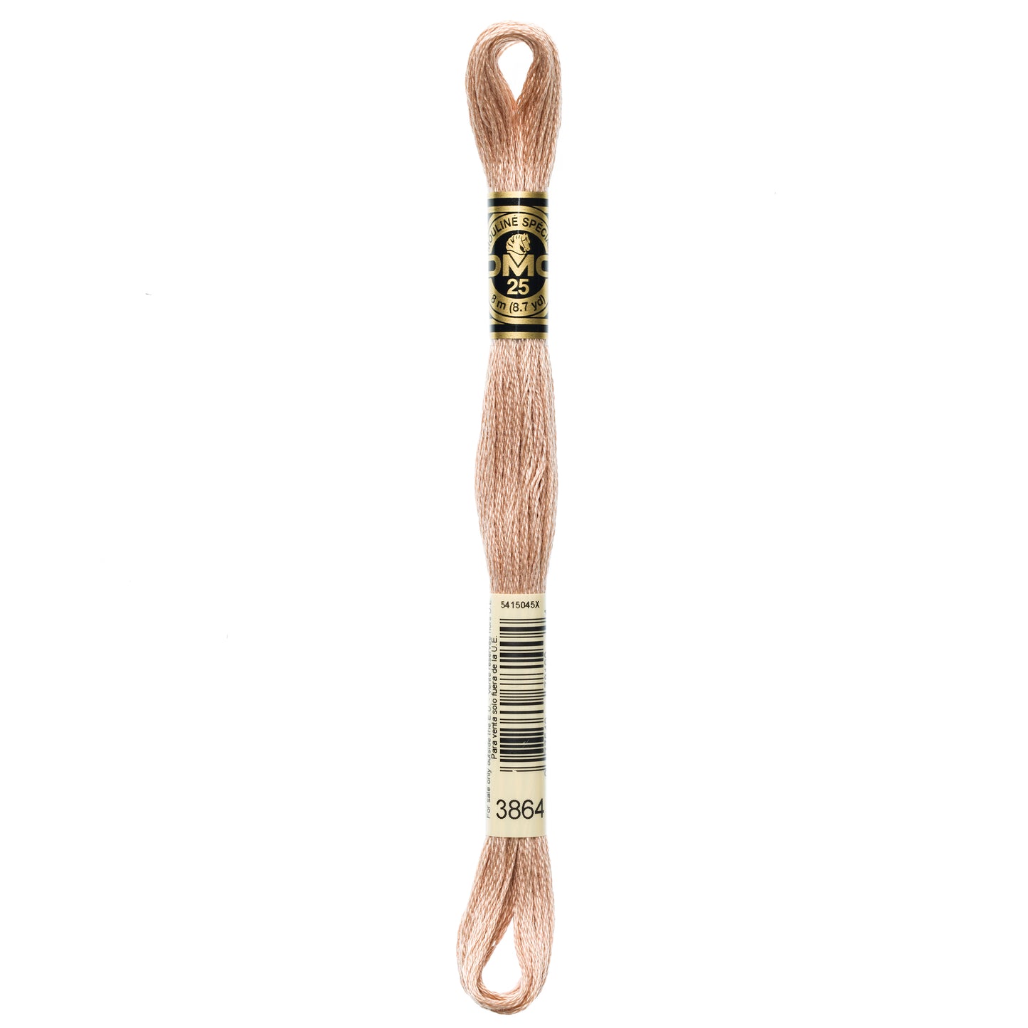 DMC 6 Strand Cotton Embroidery Floss #3864 - Mocha Beige Light