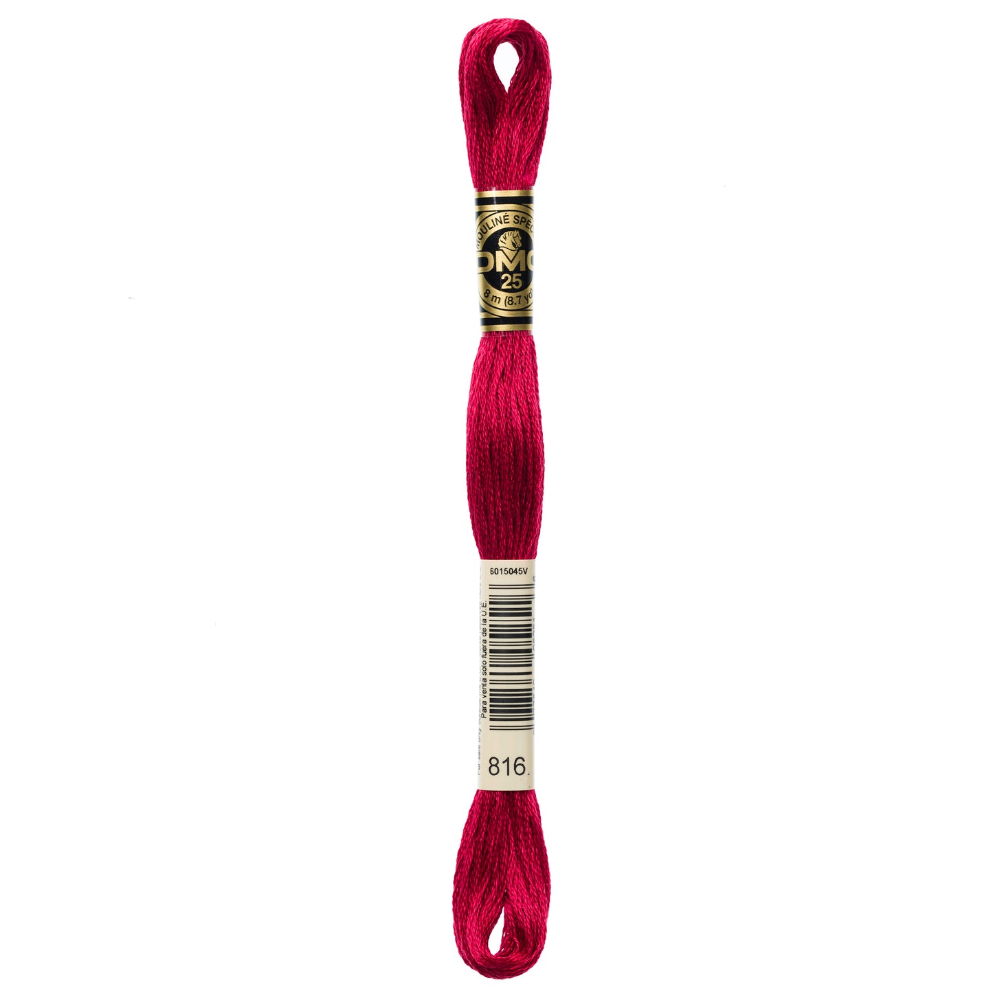 DMC 6 Strand Cotton Embroidery Floss #816 - Garnet