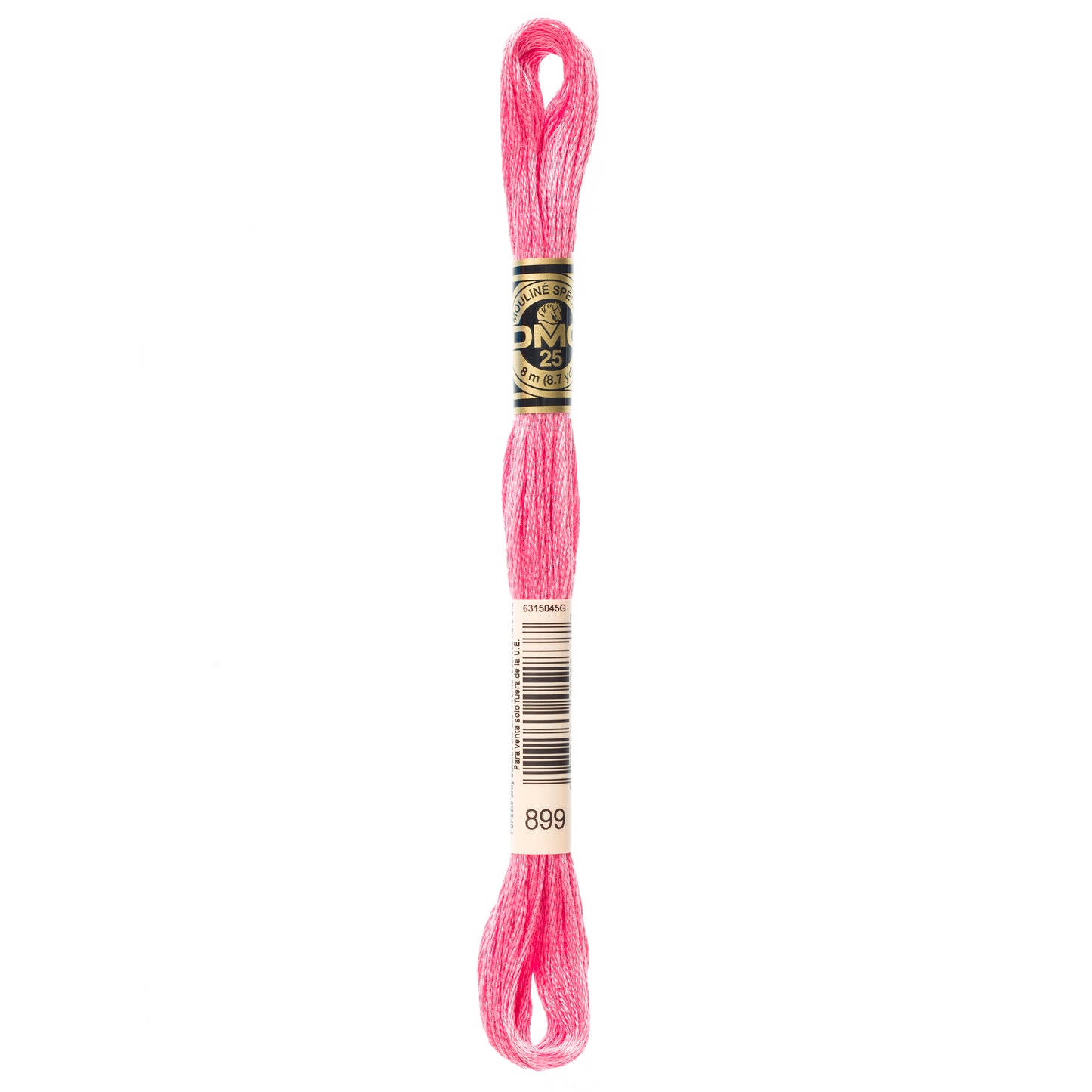 DMC 6 Strand Cotton Embroidery Floss #899 - Rose Medium-Cross Stitch-DMC Floss-Millennial Fabrics