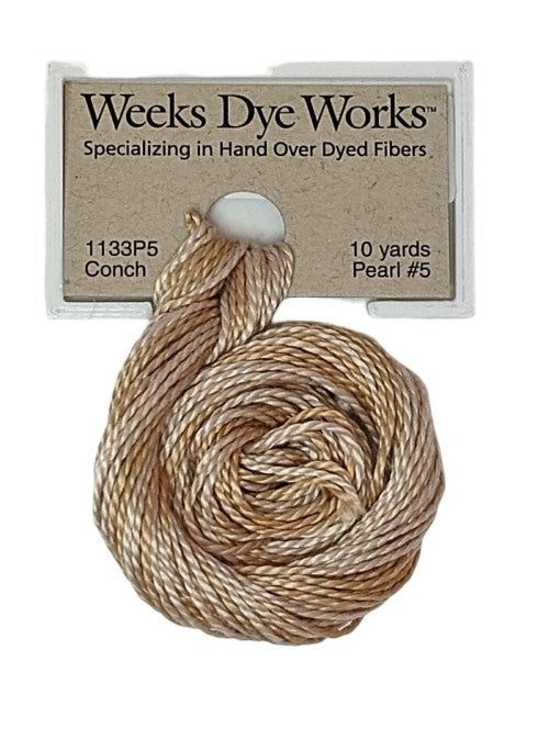 1133 Conch | Weeks Dye Works Pearl Cotton #5