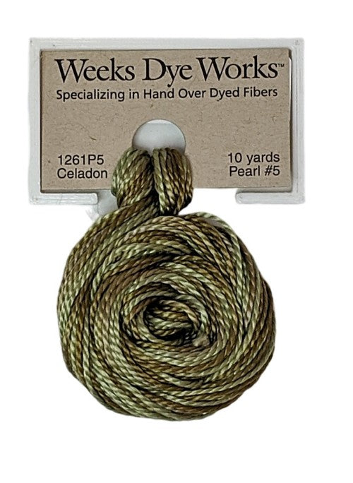 1261 Celadon | Weeks Dye Works Pearl Cotton #5