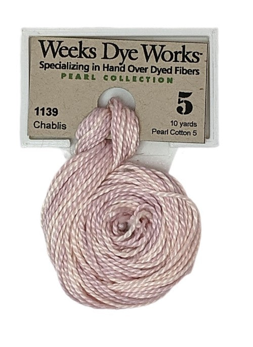 1139 Chablis | Weeks Dye Works Pearl Cotton #5