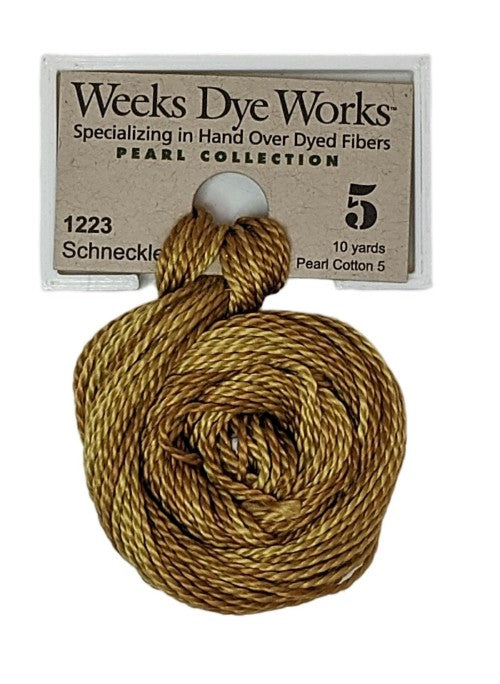 1223 Schneckley | Weeks Dye Works Pearl Cotton #5