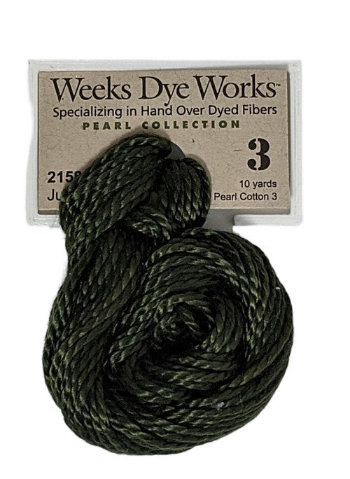 2158 Juniper | Weeks Dye Works Pearl Cotton #3