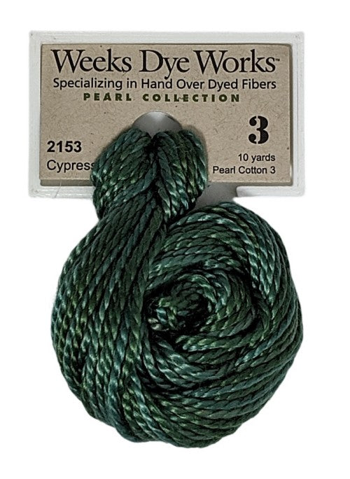 2153 Cypress | Weeks Dye Works Pearl Cotton #3