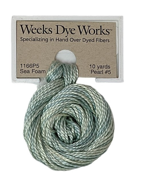 1166 Sea Foam | Weeks Dye Works Pearl Cotton #5