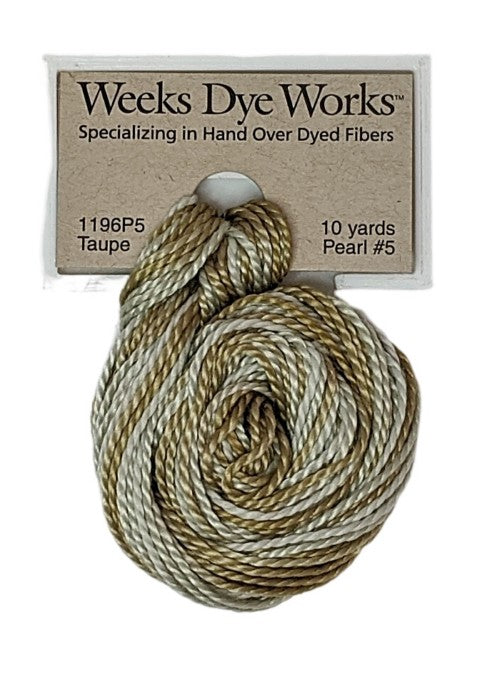 1196 Taupe | Weeks Dye Works Pearl Cotton #5