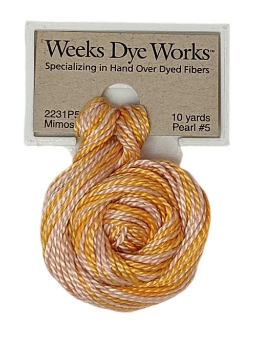2231 Mimosa | Weeks Dye Works Pearl Cotton #5
