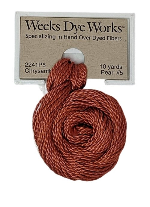 2241 Chrysanthemum | Weeks Dye Works Pearl Cotton #5