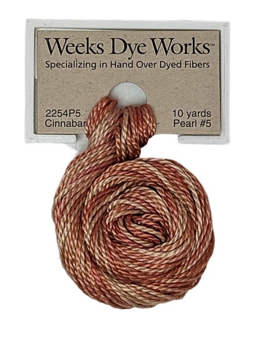 2254 Cinnabar | Weeks Dye Works Pearl Cotton #5
