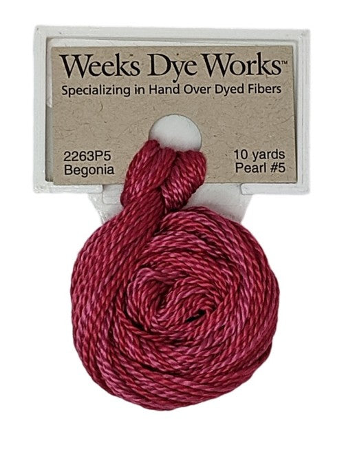 2263 Begonia | Weeks Dye Works Pearl Cotton #5