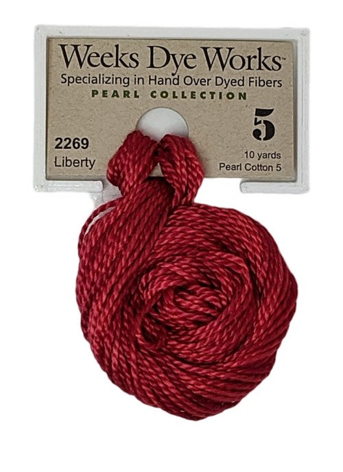 2269 Liberty | Weeks Dye Works Pearl Cotton #5