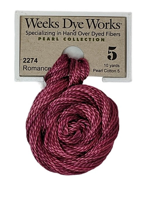 2274 Romance | Weeks Dye Works Pearl Cotton #5