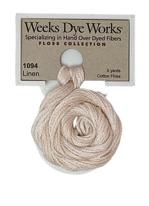 1094 Linen | Weeks Dye Works 6 Strand Floss