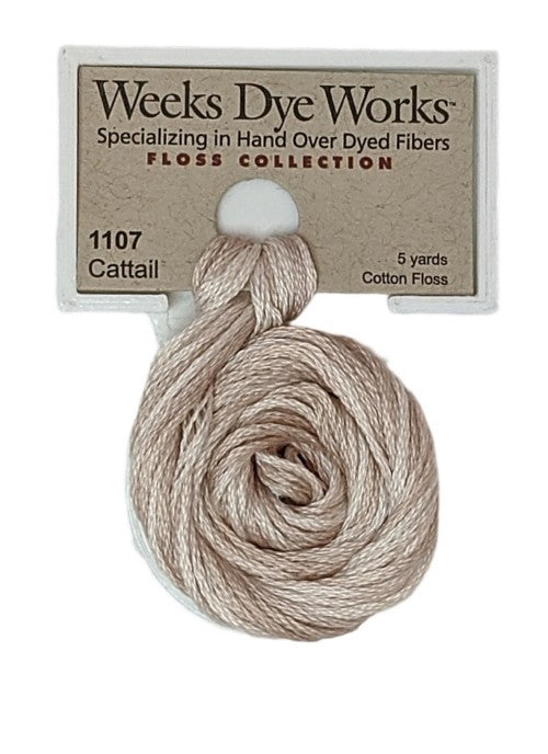 1107 Cattail | Weeks Dye Works 6 Strand Floss