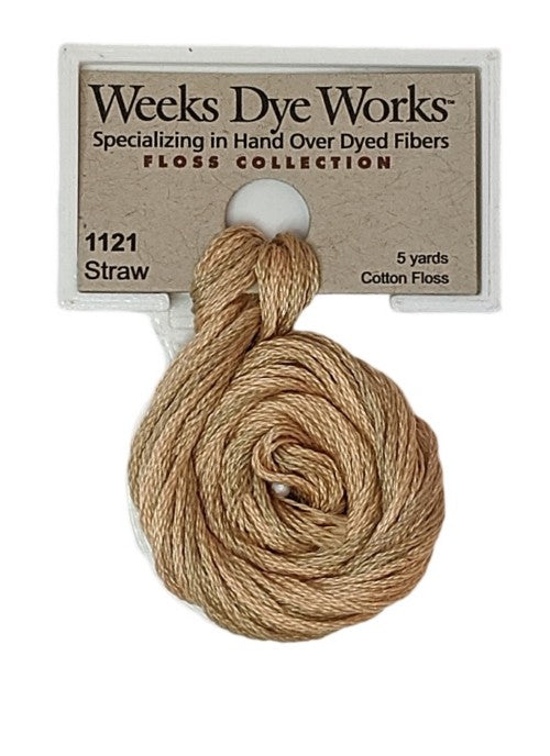 1121 Straw | Weeks Dye Works 6 Strand Floss
