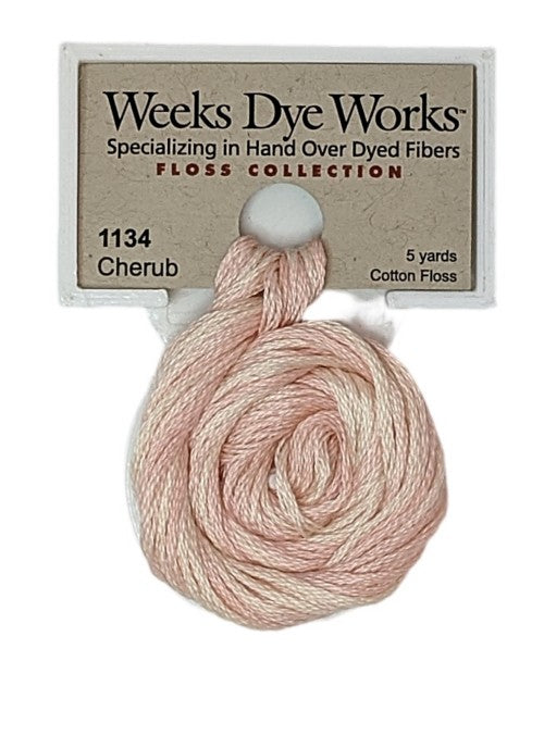 1134 Cherub | Weeks Dye Works 6 Strand Floss
