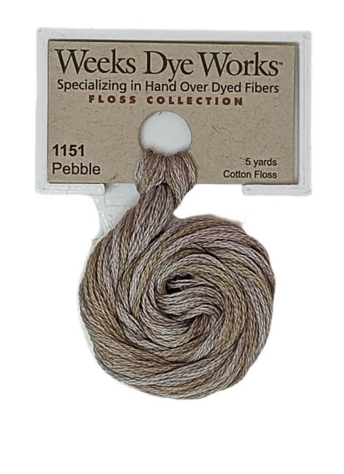 1151 Pebble | Weeks Dye Works 6 Strand Floss