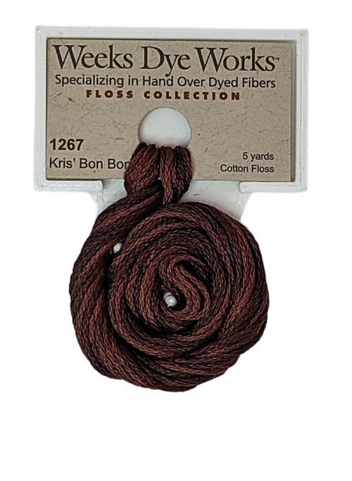 1267 Kris' Bon Bon | Weeks Dye Works 6 Strand Floss-Cross Stitch-Weeks Dye Works-Millennial Fabrics