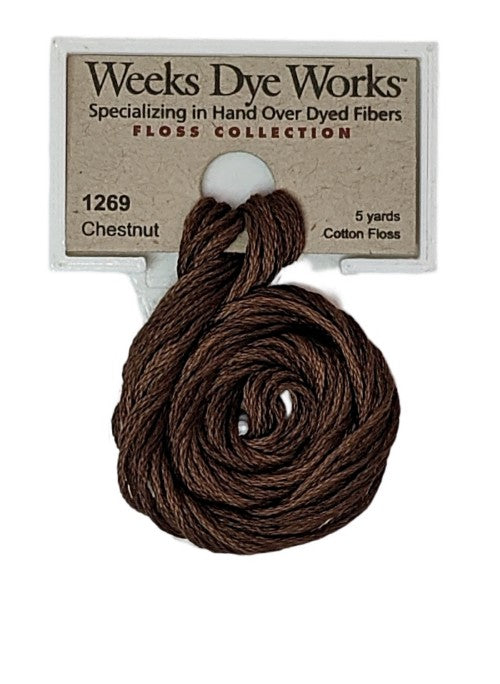1269 Chestnut | Weeks Dye Works 6 Strand Floss