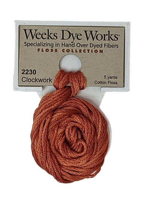 2230 Clockwork | Weeks Dye Works 6 Strand Floss