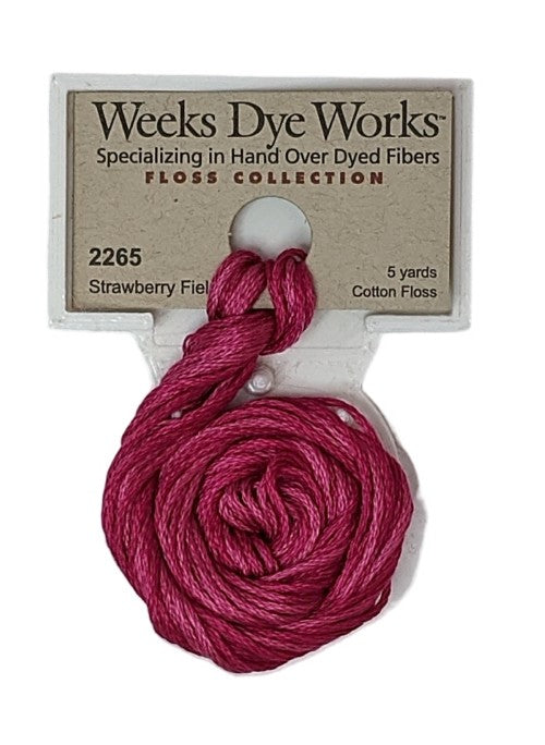 2265 Strawberry Fields | Weeks Dye Works 6 Strand Floss
