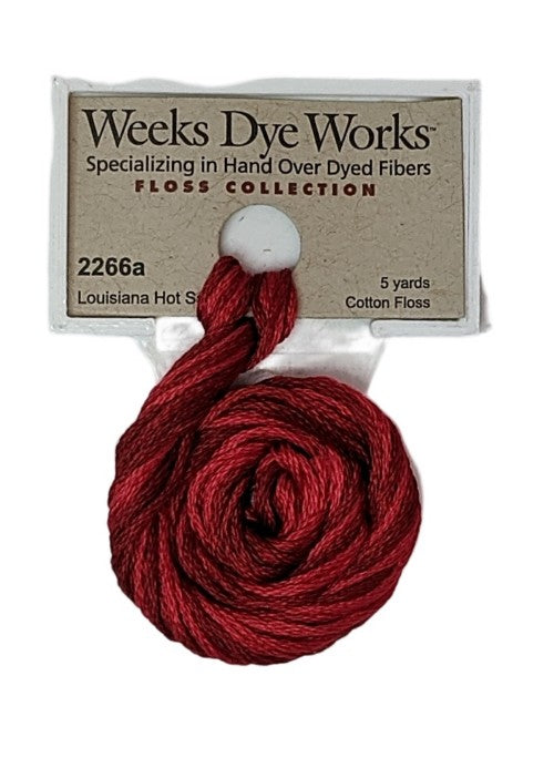 2266a Louisiana Hot Sauce | Weeks Dye Works 6 Strand Floss
