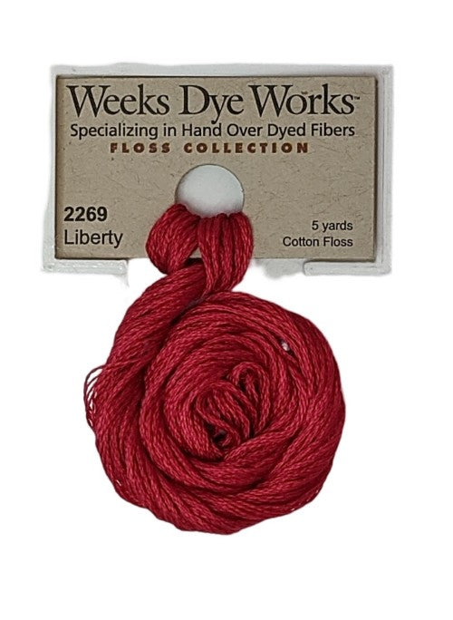 2269 Liberty | Weeks Dye Works 6 Strand Floss
