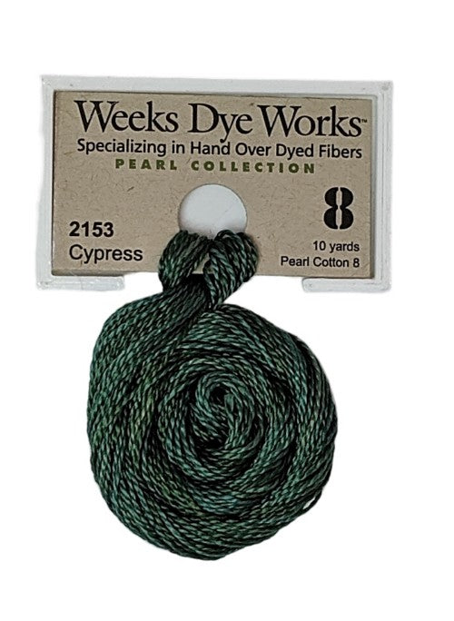 2153 Cypress | Weeks Dye Works Pearl Cotton #8
