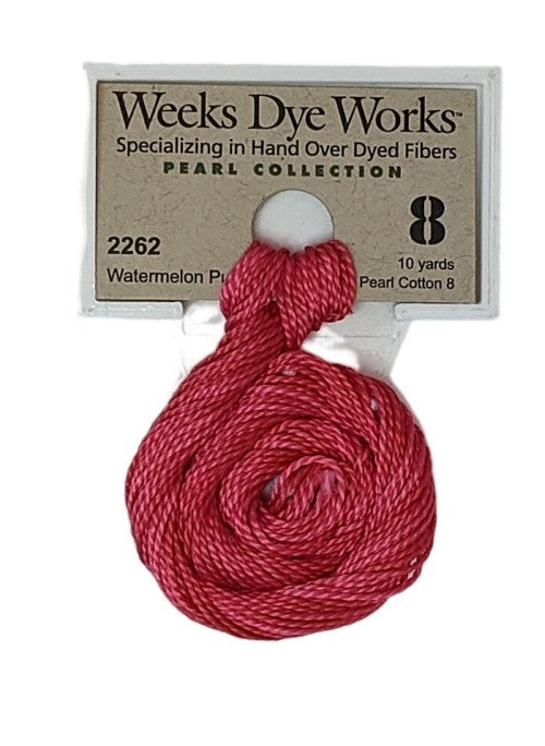 2262 Watermelon Punch | Weeks Dye Works Pearl Cotton #8