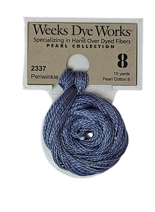2337 Periwinkle | Weeks Dye Works Pearl Cotton #8