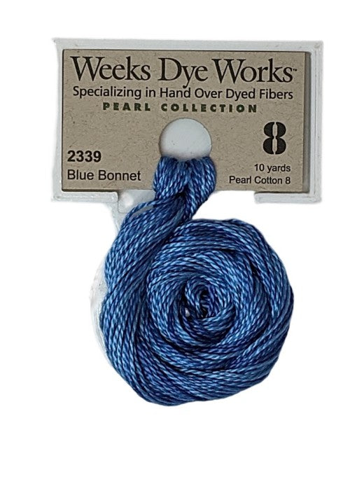 2339 Blue Bonnet | Weeks Dye Works Pearl Cotton #8