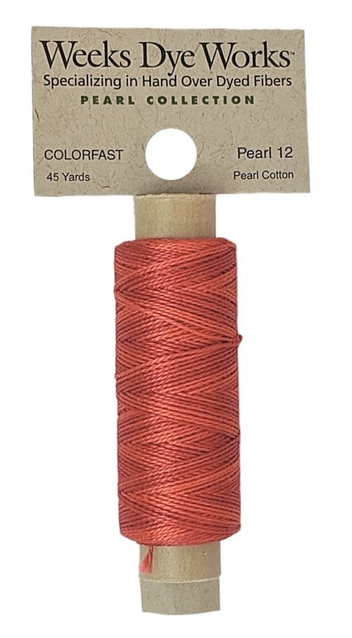 2245 Grapefruit | Weeks Dye Works Pearl Cotton #12