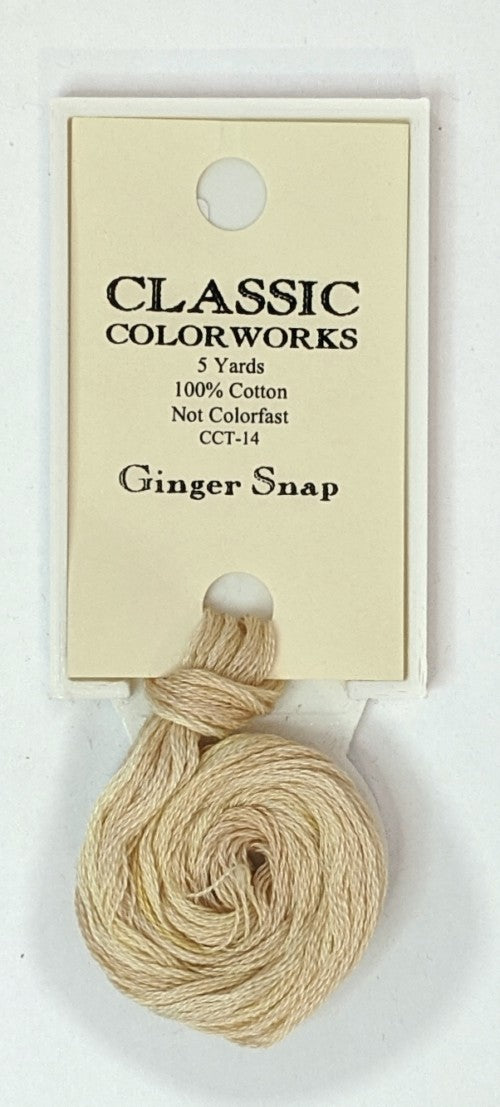 014 Ginger Snap | 6 Strand Embroidery Floss by Classic Colorworks