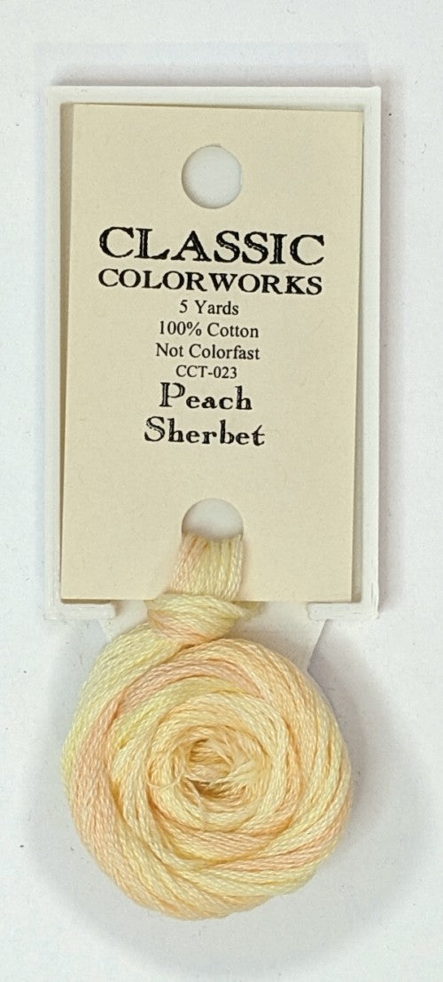 023 Peach Sherbet | 6 Strand Embroidery Floss by Classic Colorworks