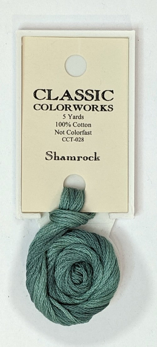 028 Shamrock | 6 Strand Embroidery Floss by Classic Colorworks