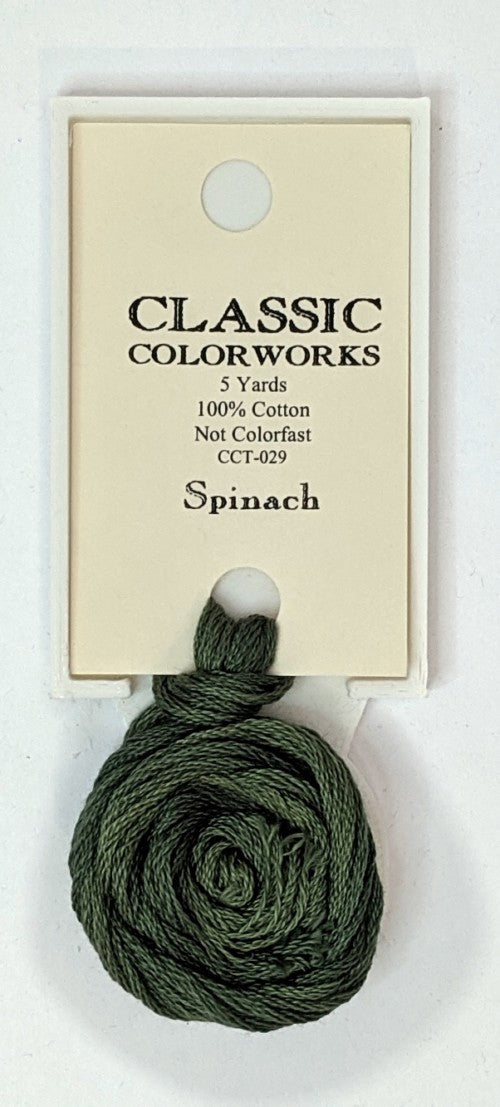 029 Spinach | 6 Strand Embroidery Floss by Classic Colorworks
