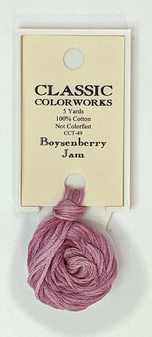 049 Boysenberry Jam | 6 Strand Embroidery Floss by Classic Colorworks