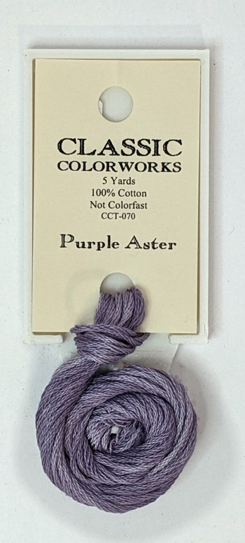 070 Purple Aster | 6 Strand Embroidery Floss by Classic Colorworks